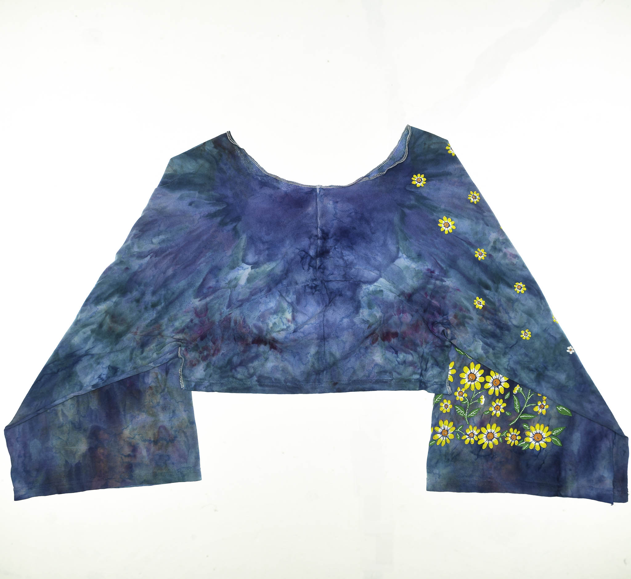 Sunflower Reversible Crop Top