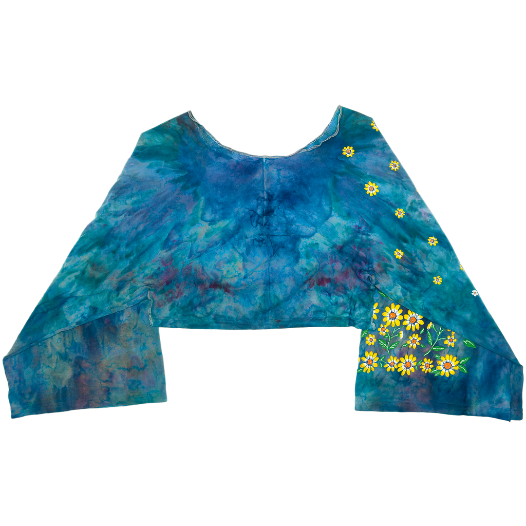 Sunflower Reversible Crop Top
