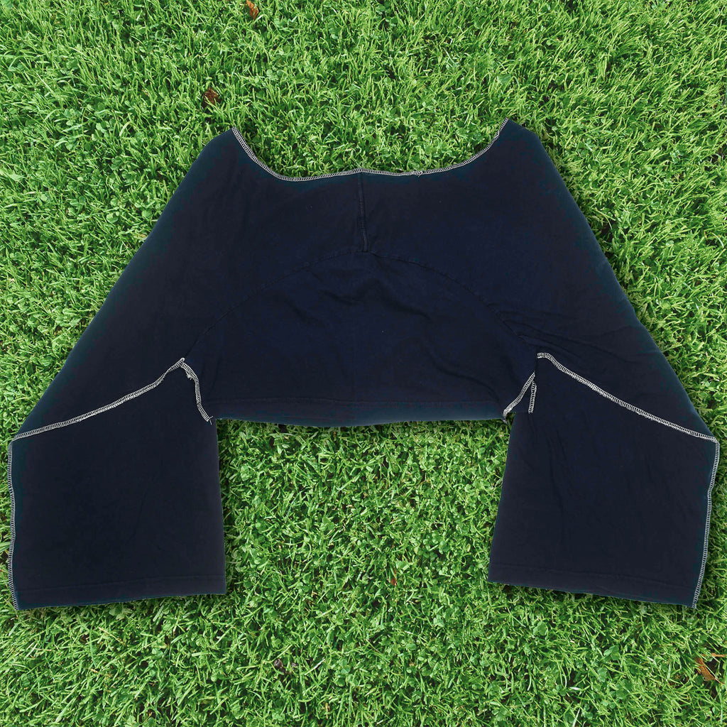 Black Reversible Crop Top