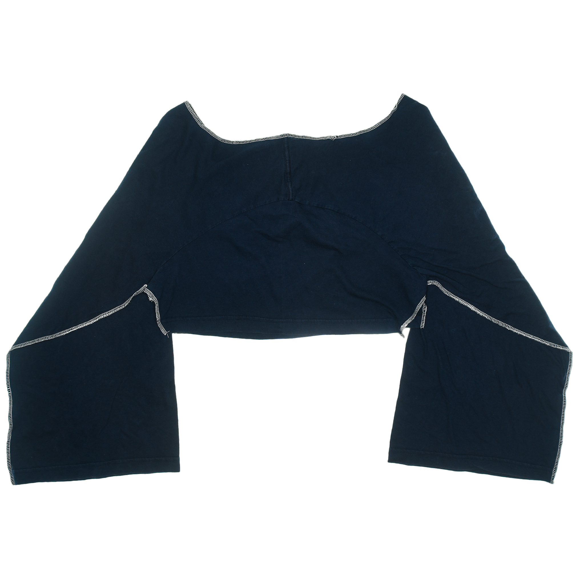 Black Reversible Crop Top
