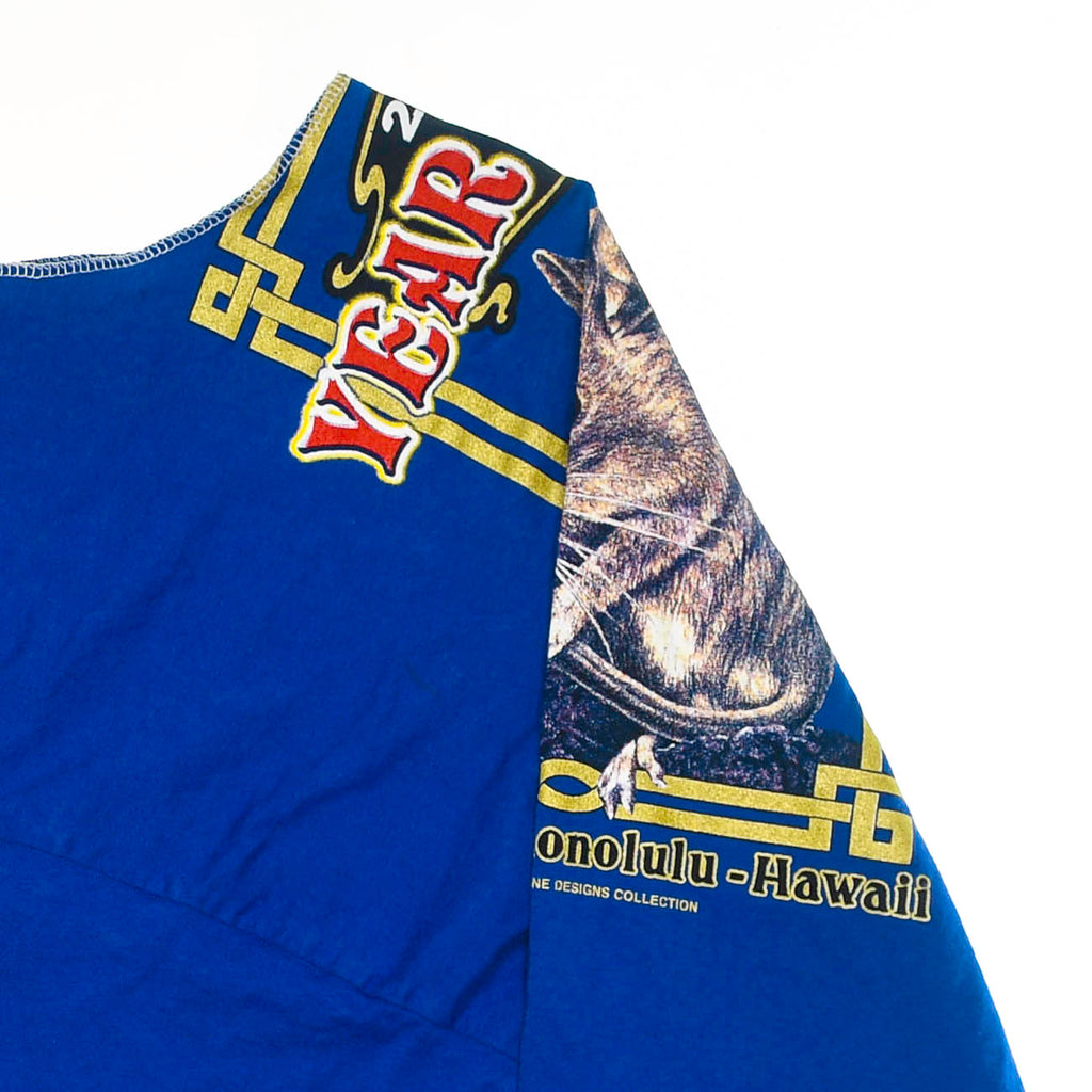 2008 "Year of the Rat" Zero Waste Reversible Crop Top