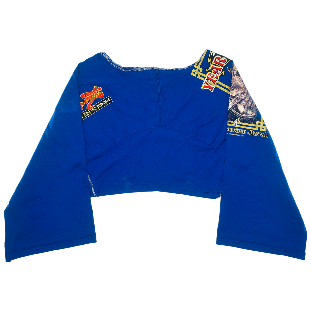 2008 "Year of the Rat" Zero Waste Reversible Crop Top