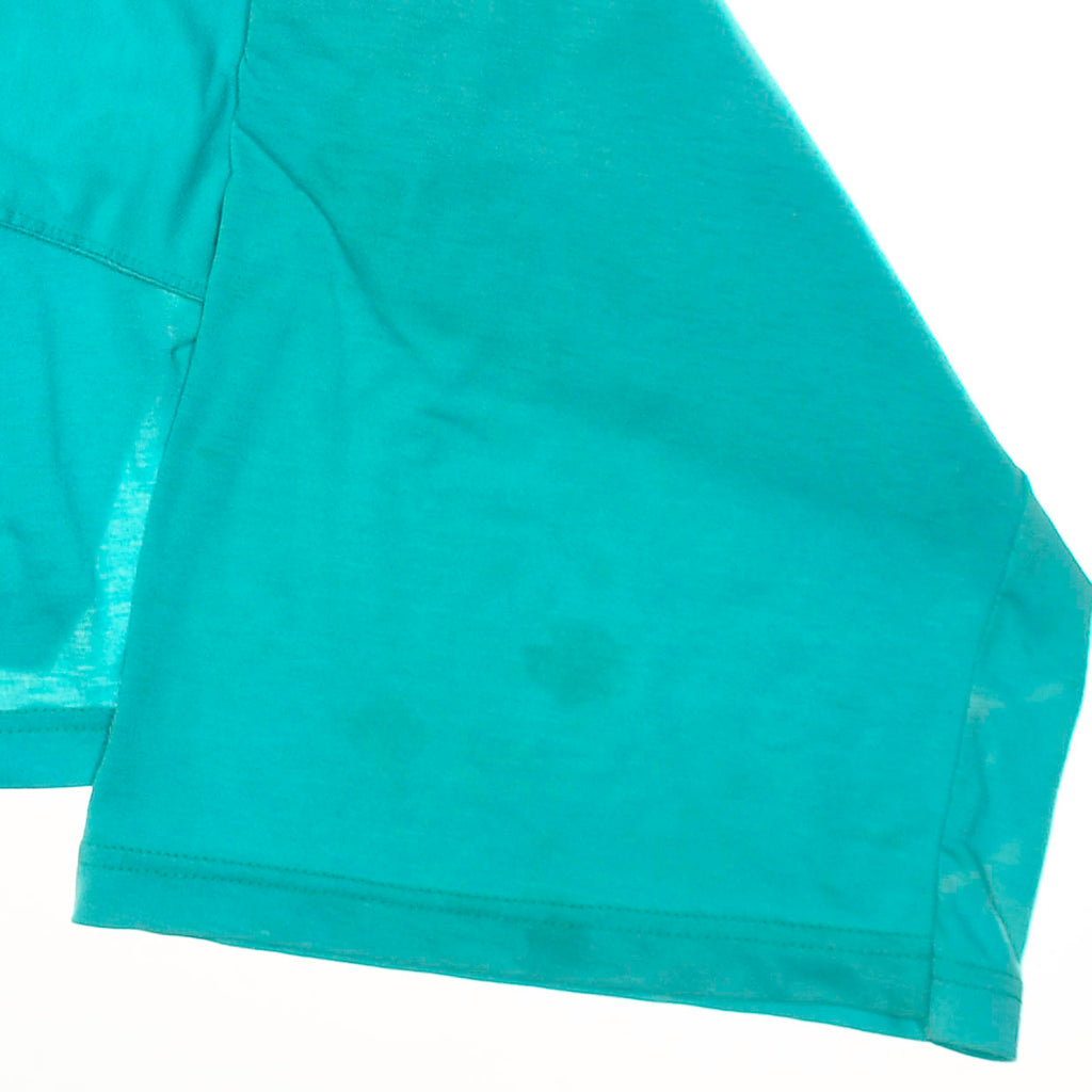 Turquoise Reversible Crop Top