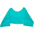 Turquoise Reversible Crop Top