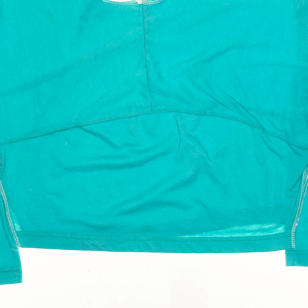 Turquoise Reversible Crop Top