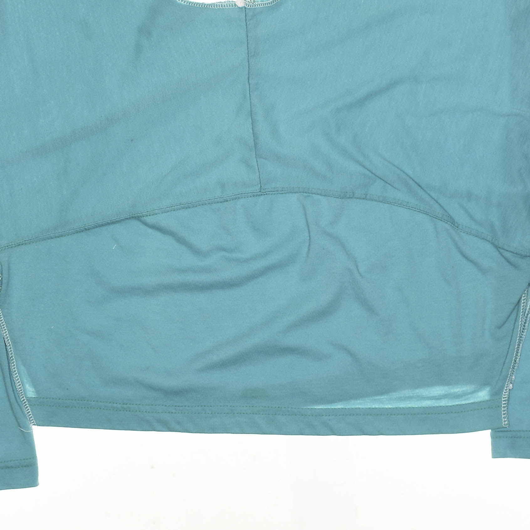 Turquoise Reversible Crop Top