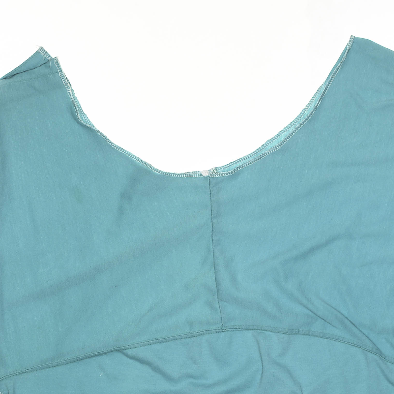 Turquoise Reversible Crop Top