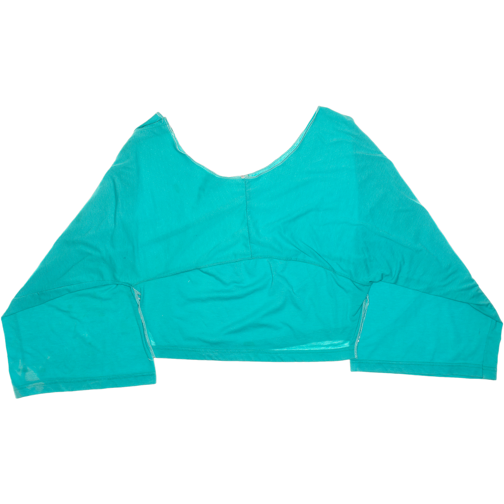 Turquoise Reversible Crop Top