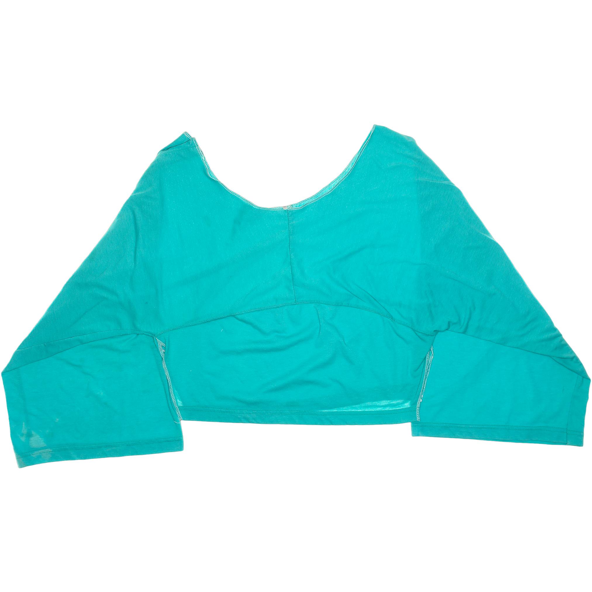 Turquoise Reversible Crop Top