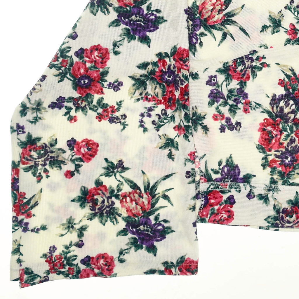 Flowery Reversible Crop Top