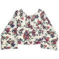 Flowery Reversible Crop Top
