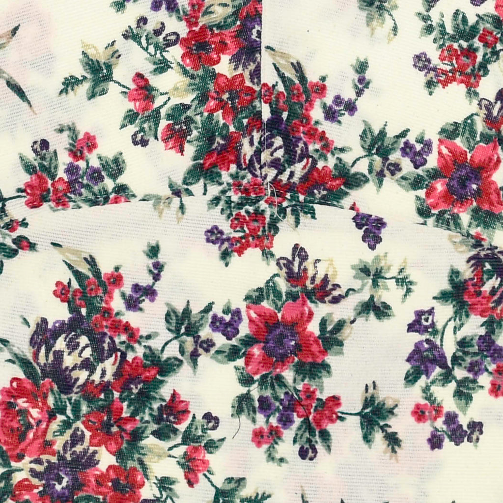 Flowery Reversible Crop Top