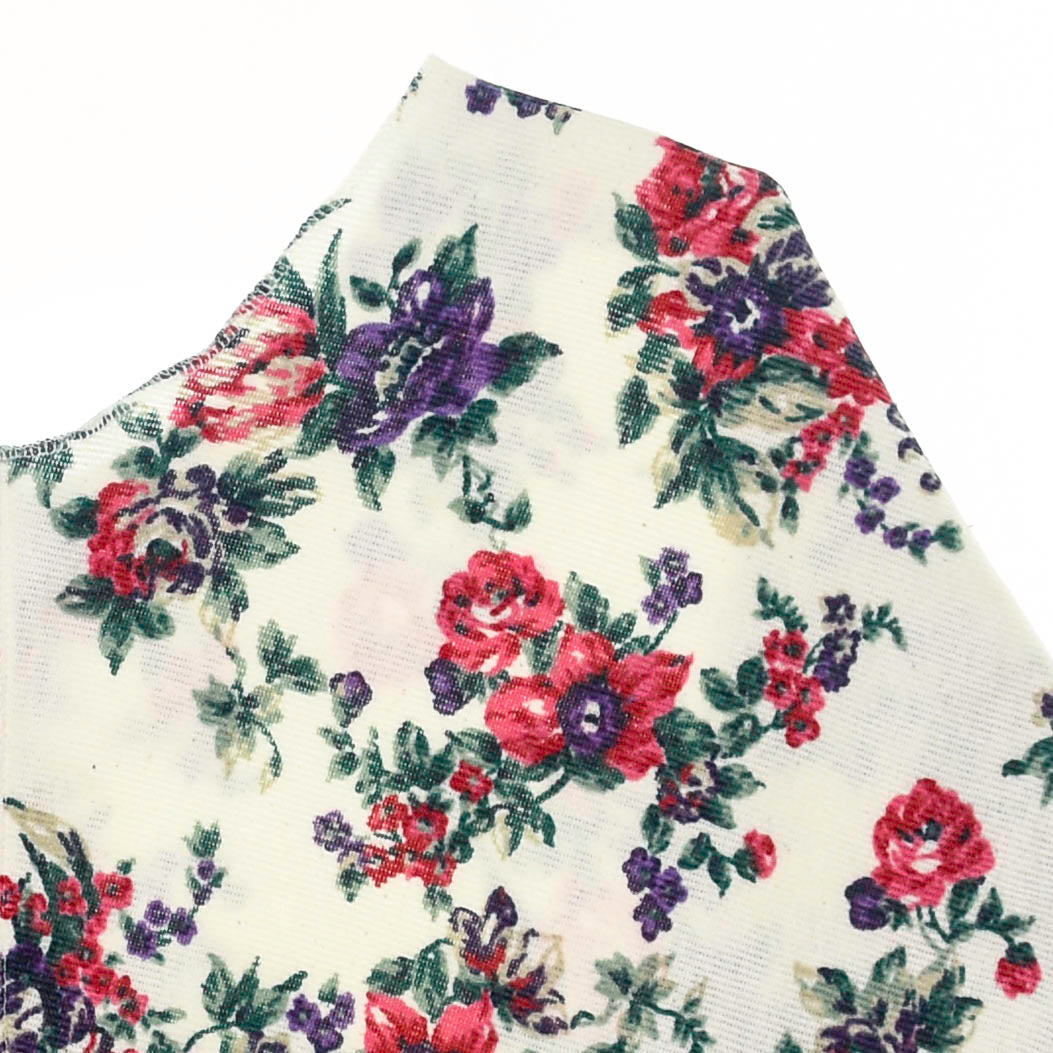Flowery Reversible Crop Top
