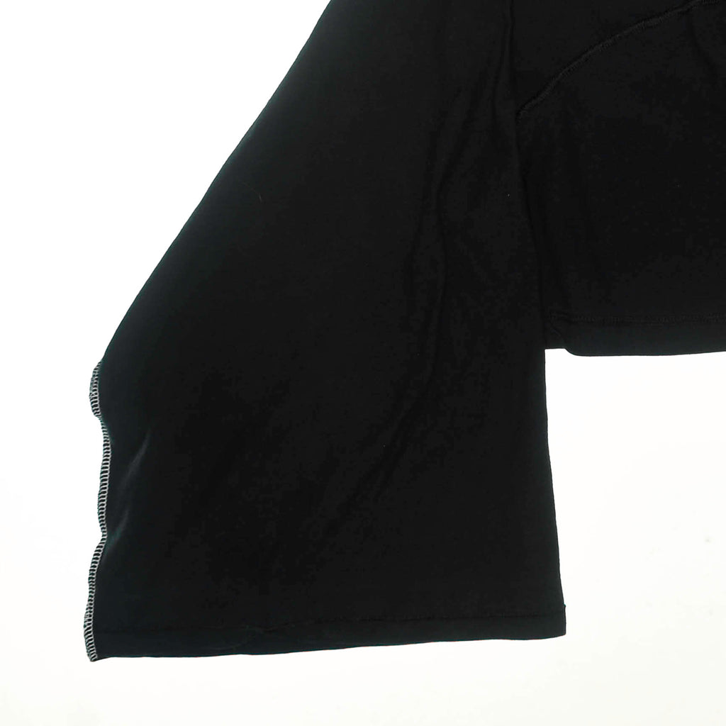 Black Reversible Crop Top