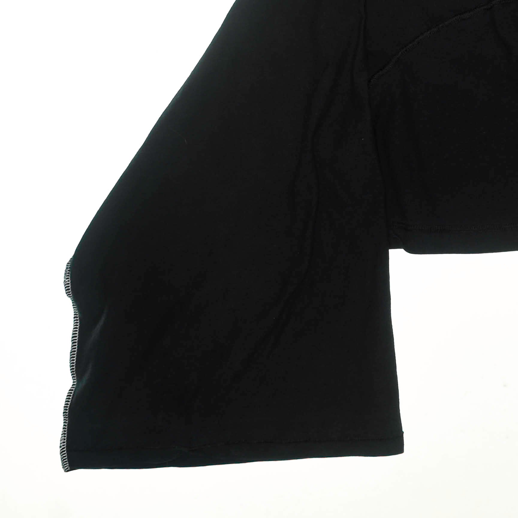 Black Reversible Crop Top