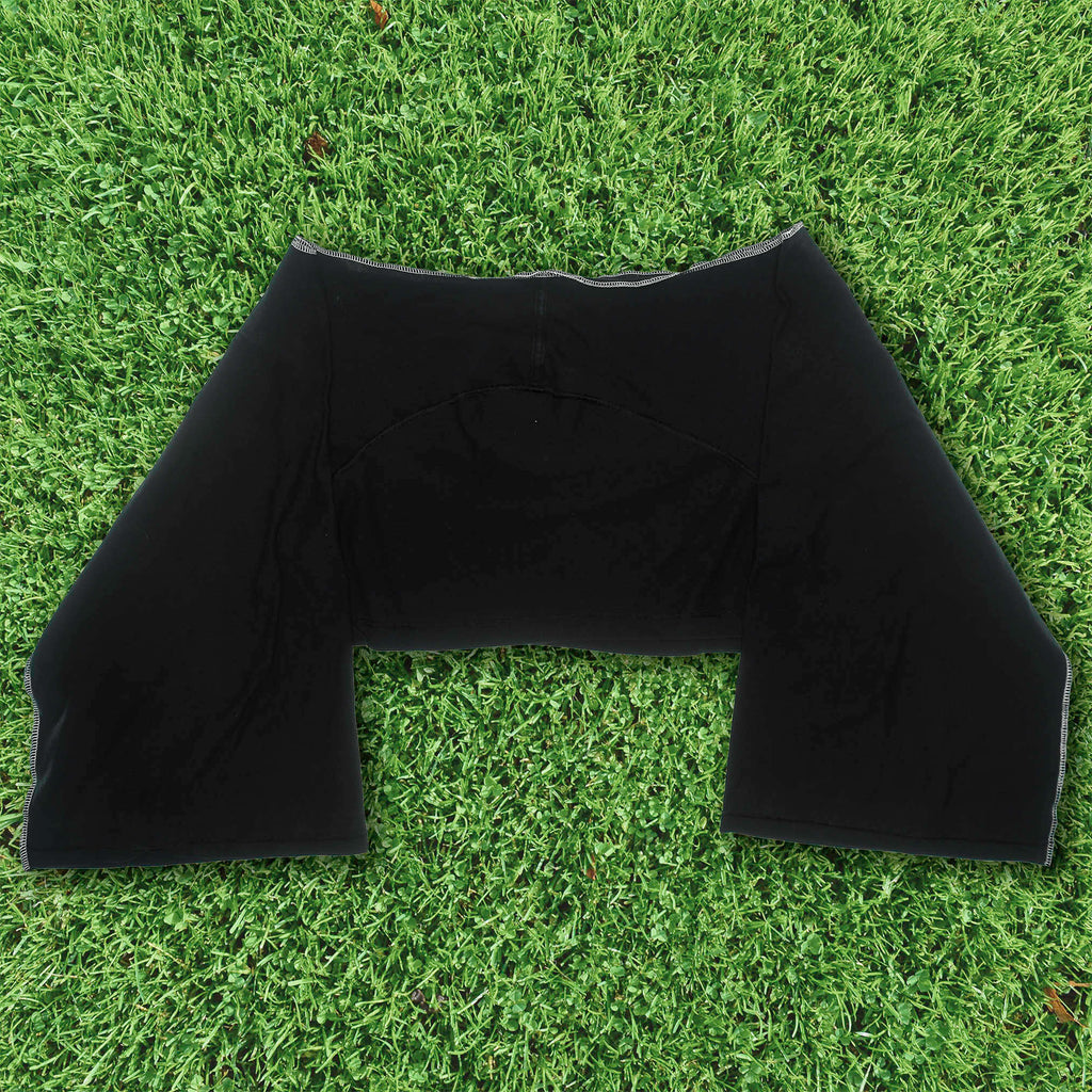Black Reversible Crop Top