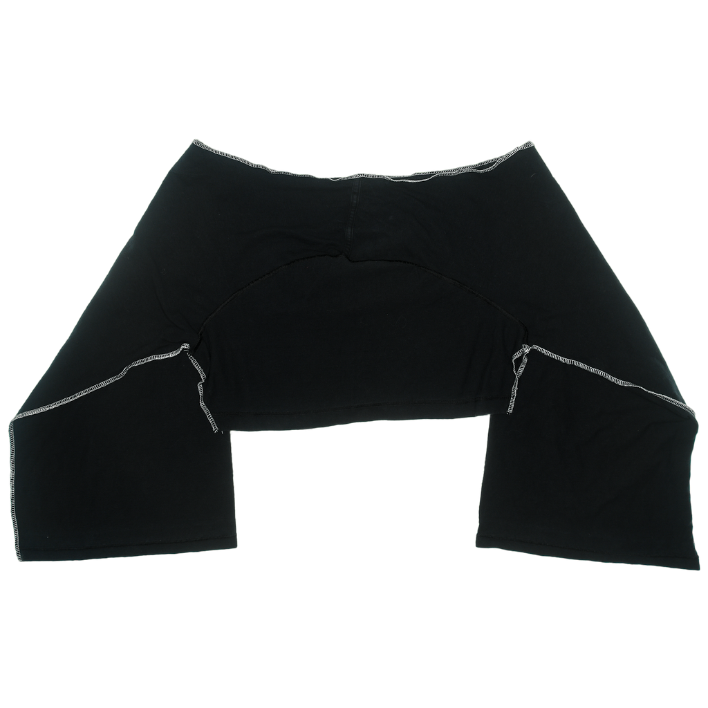 Black Reversible Crop Top