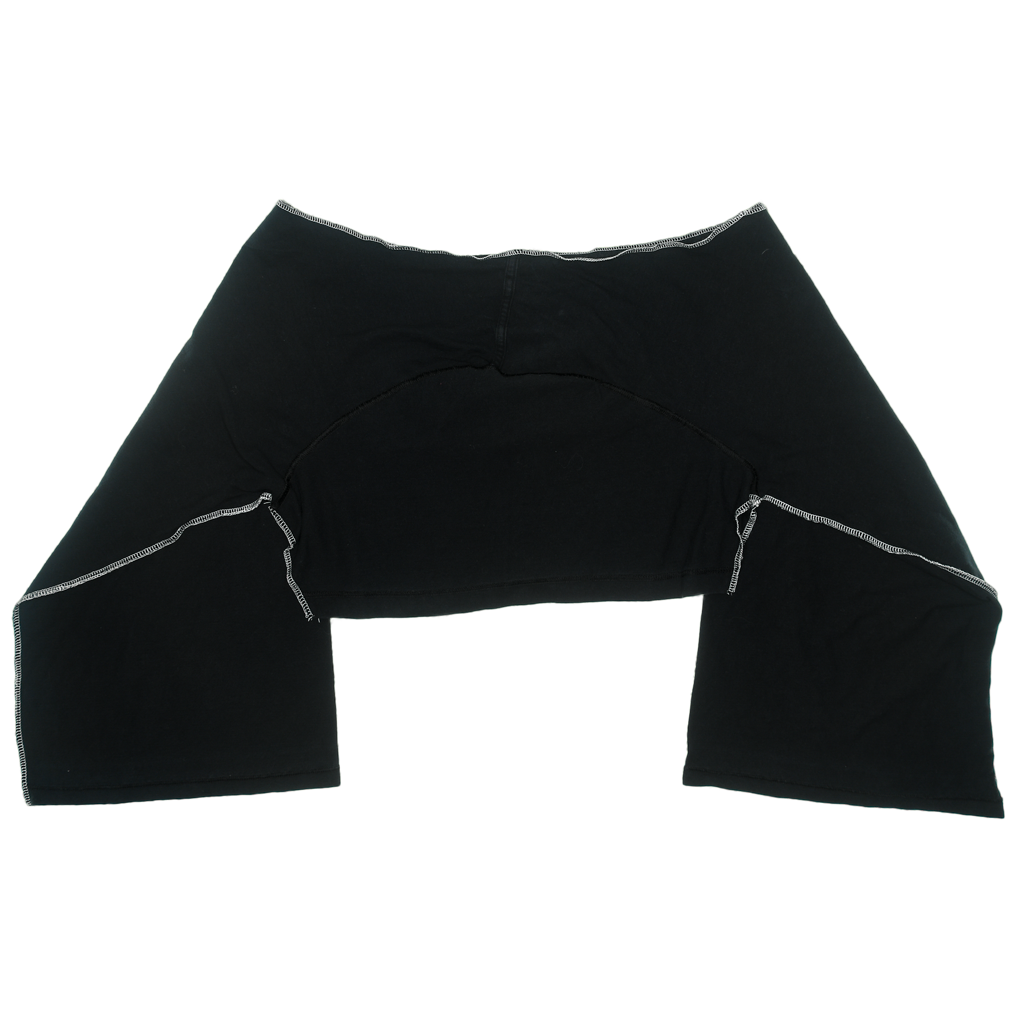 Black Reversible Crop Top