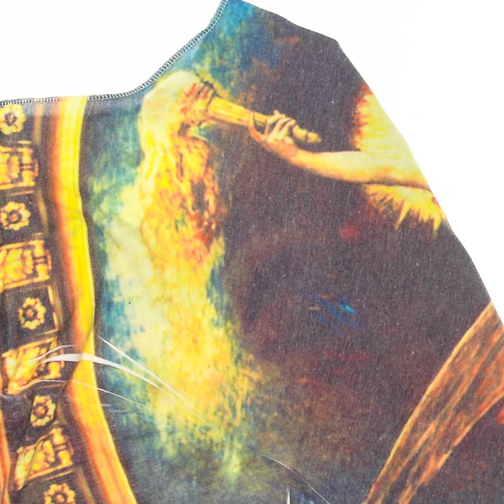 Vintage Art Reversible Crop Top