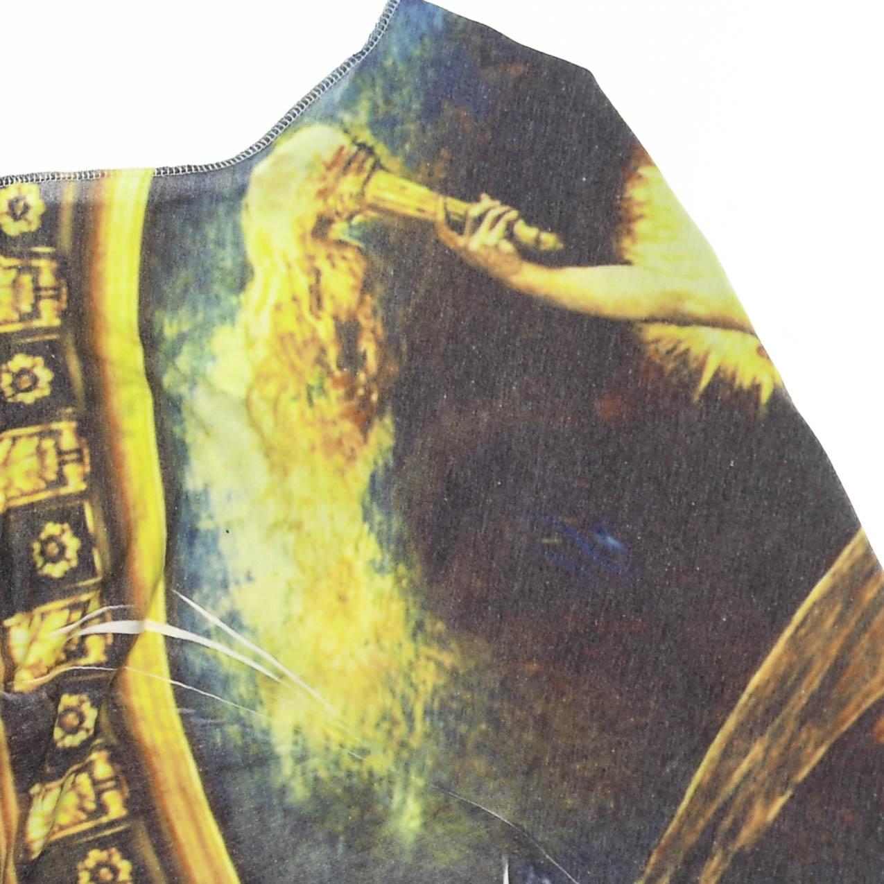 Vintage Art Reversible Crop Top