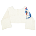 White Poodle Reversible Crop Top