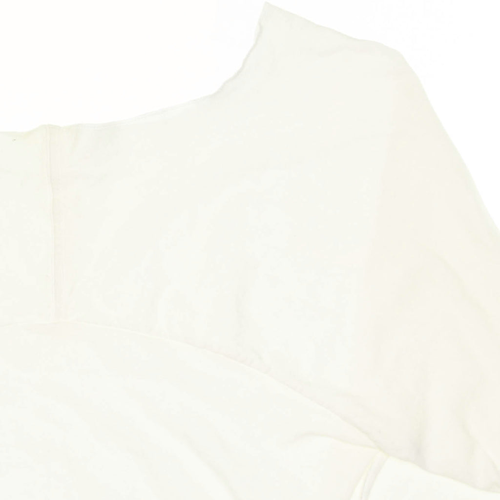 White Poodle Reversible Crop Top