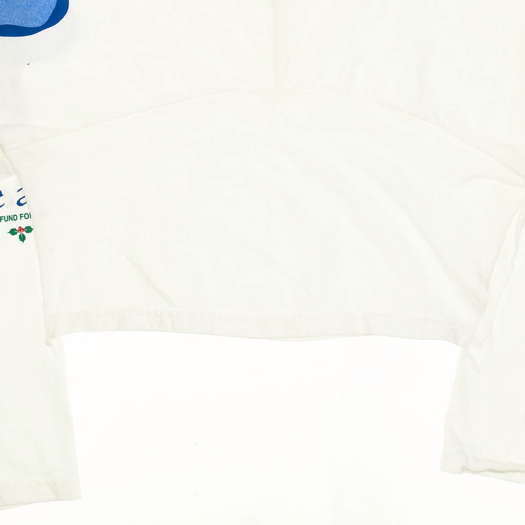 White Poodle Reversible Crop Top