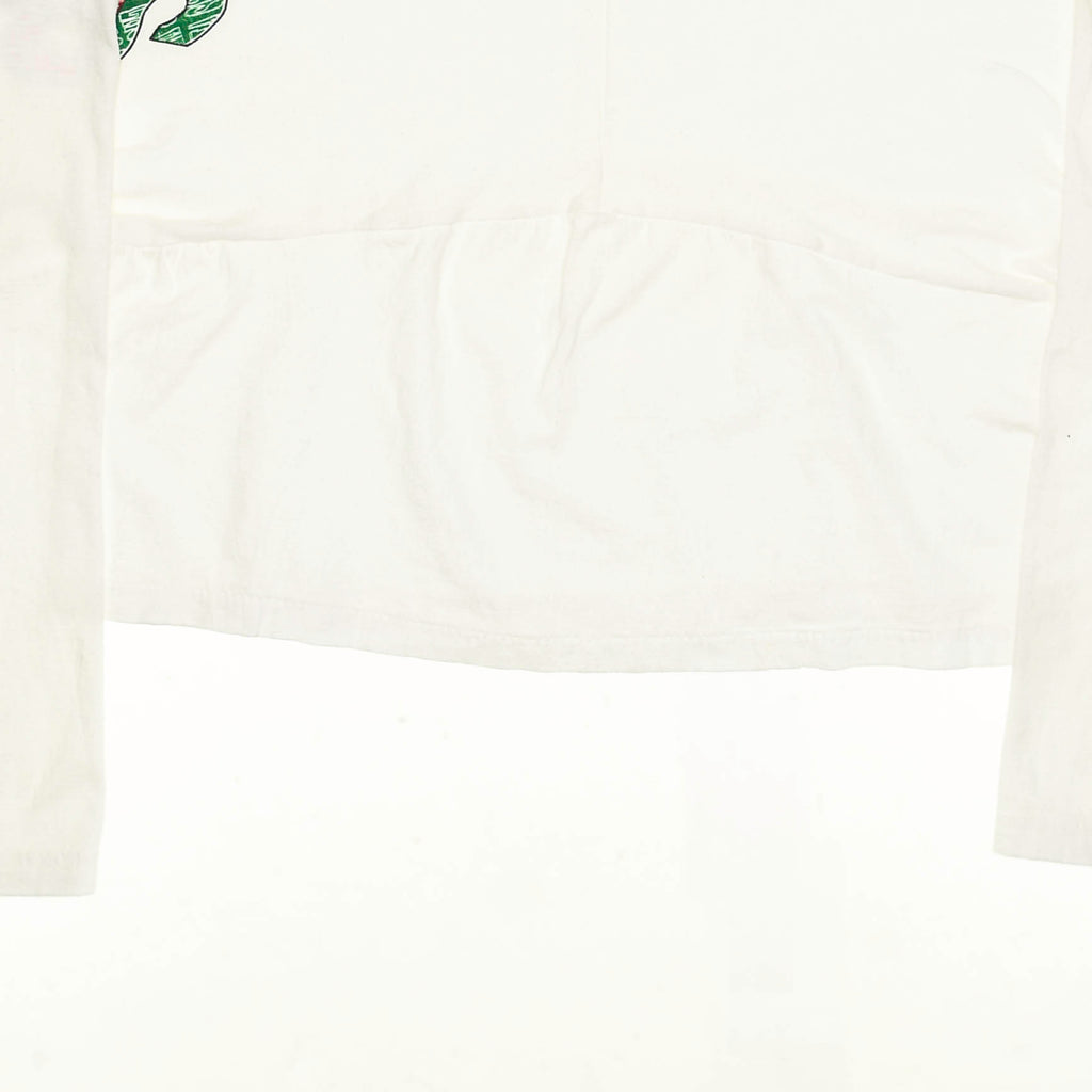White Las Vegas Reversible Crop Top