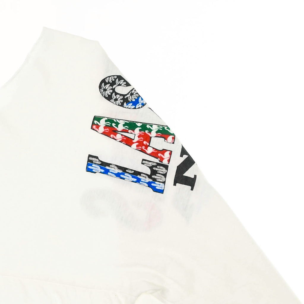 White Las Vegas Reversible Crop Top