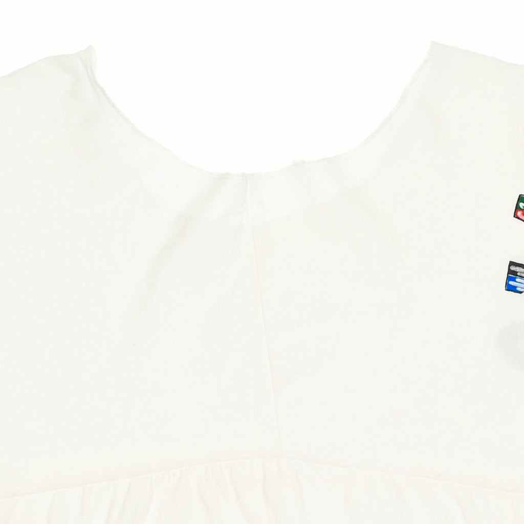 White Las Vegas Reversible Crop Top