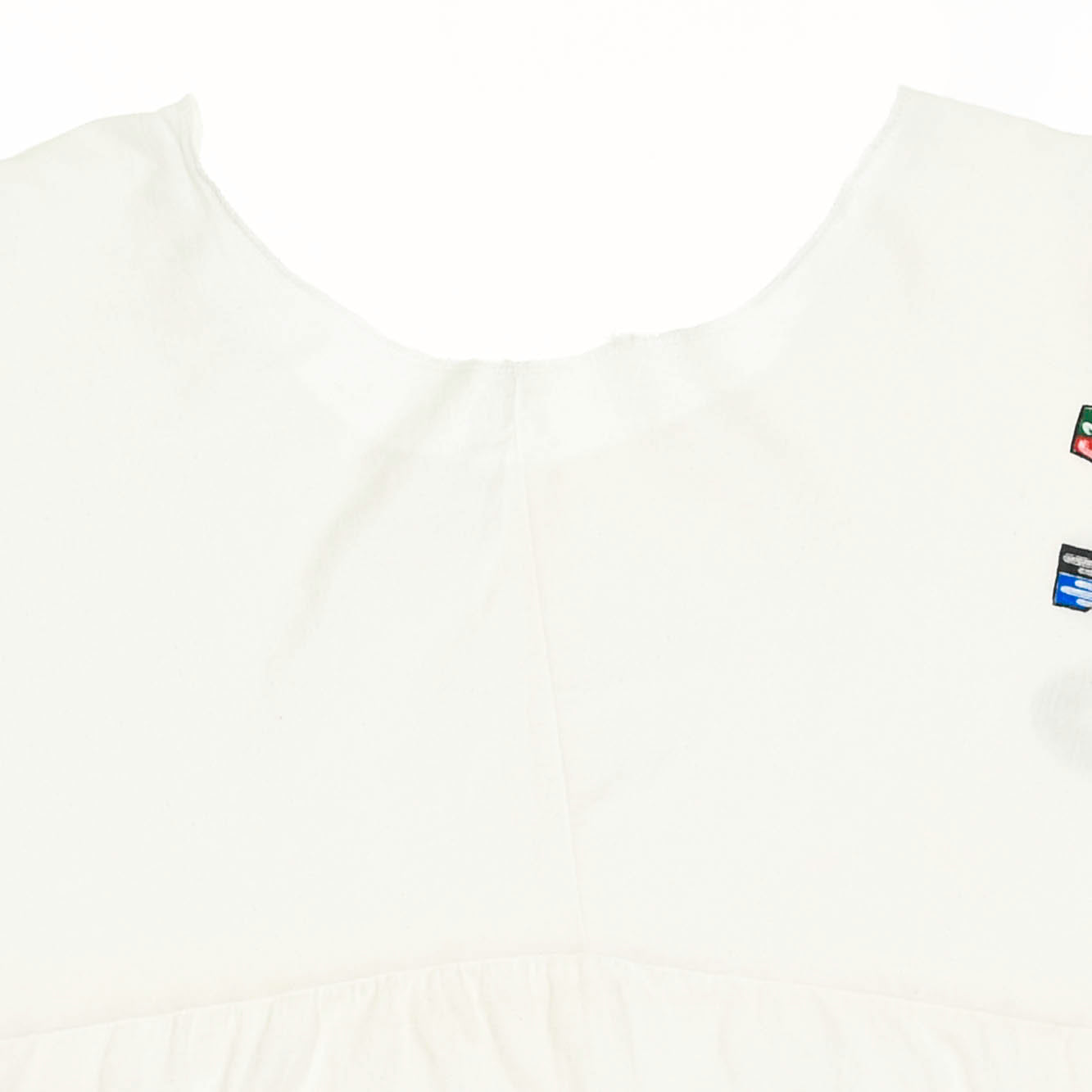 White Las Vegas Reversible Crop Top