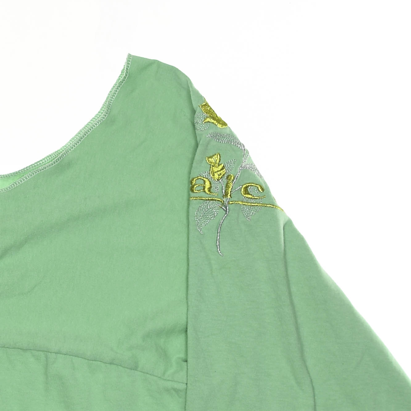 Light Green Reversible Crop Top