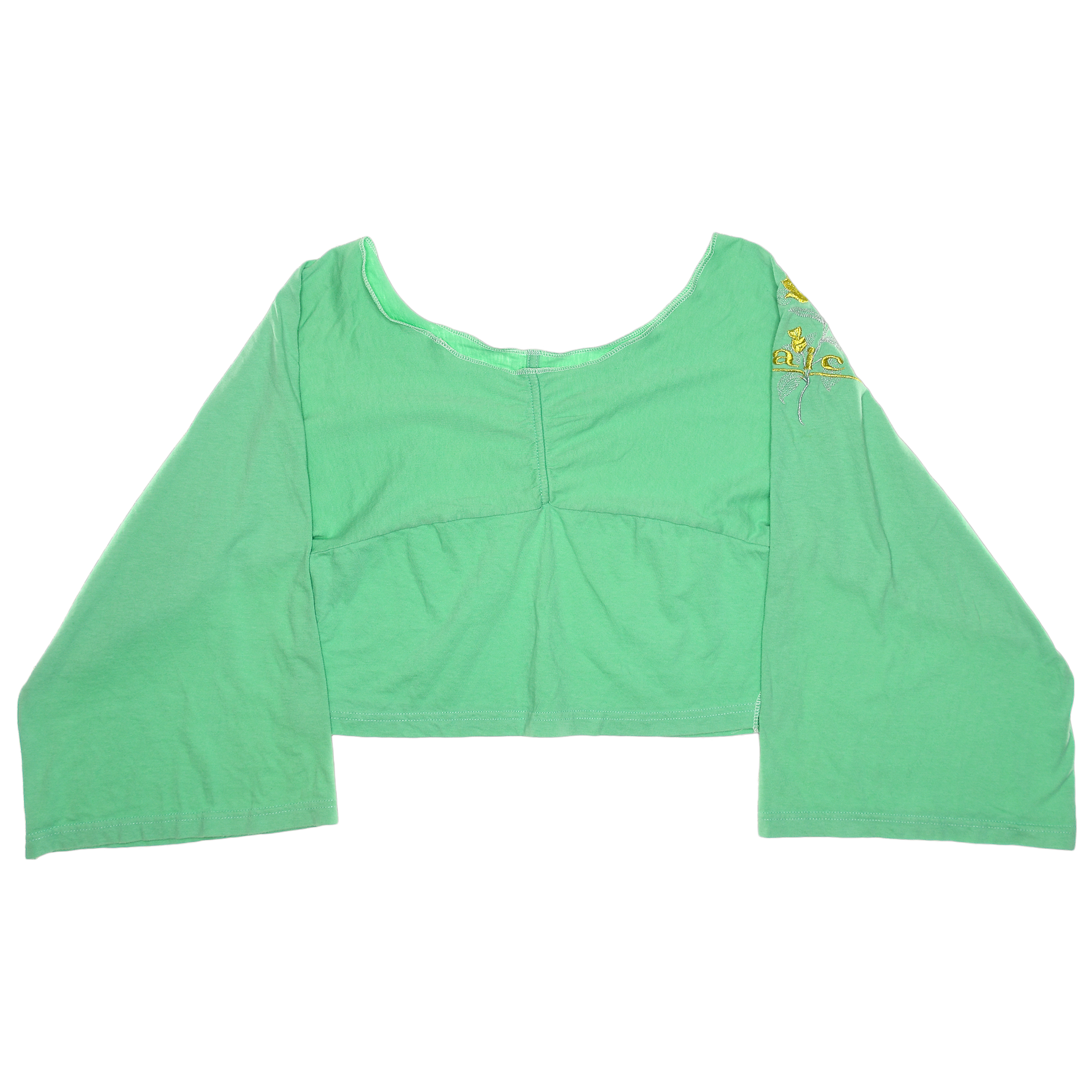 Light Green Reversible Crop Top