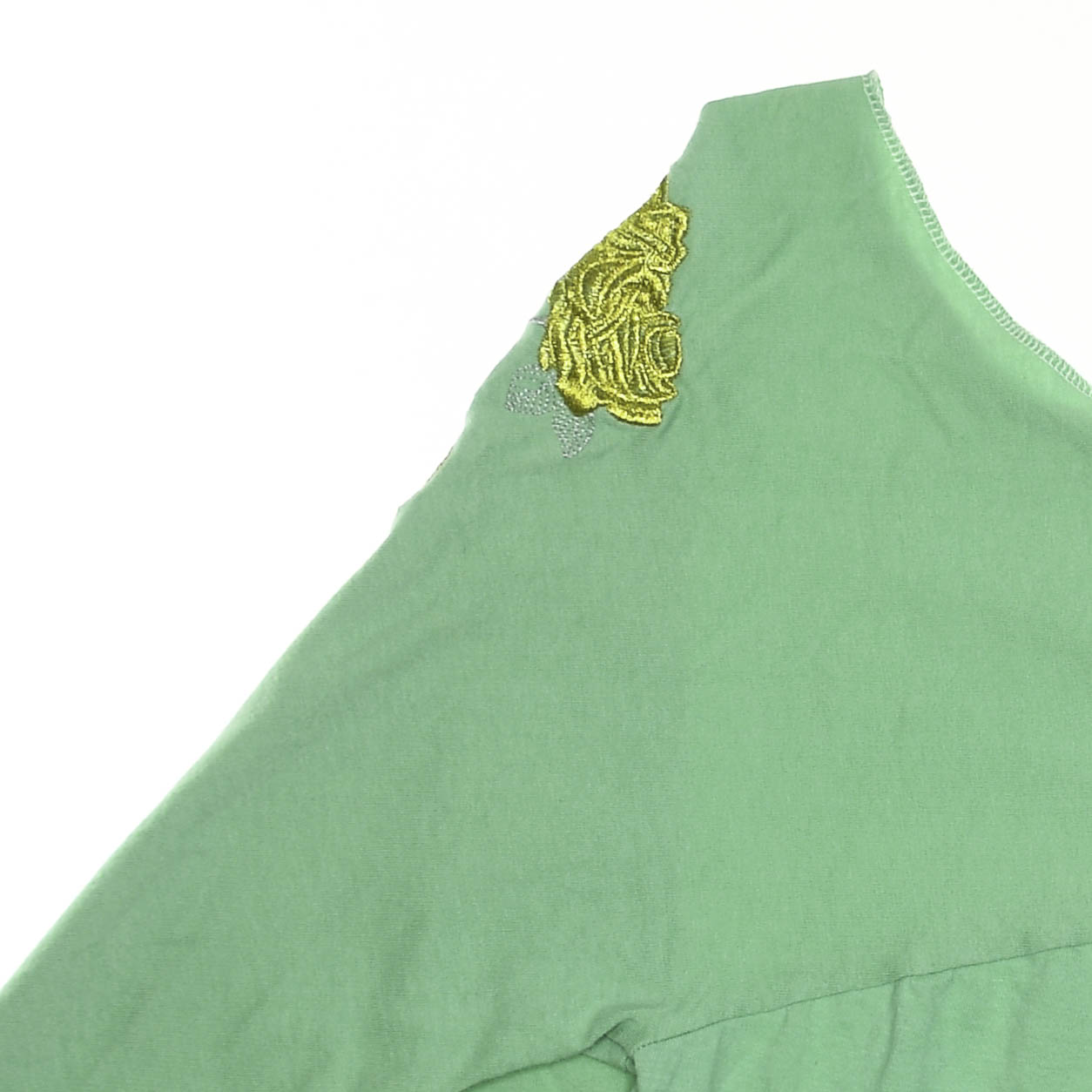 Green Reversible Crop Top