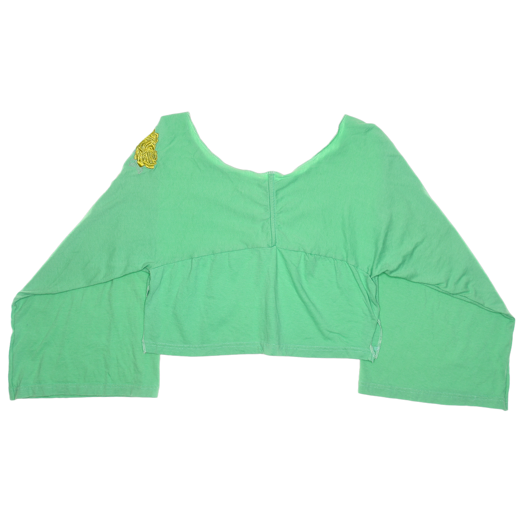 Light Green Reversible Crop Top