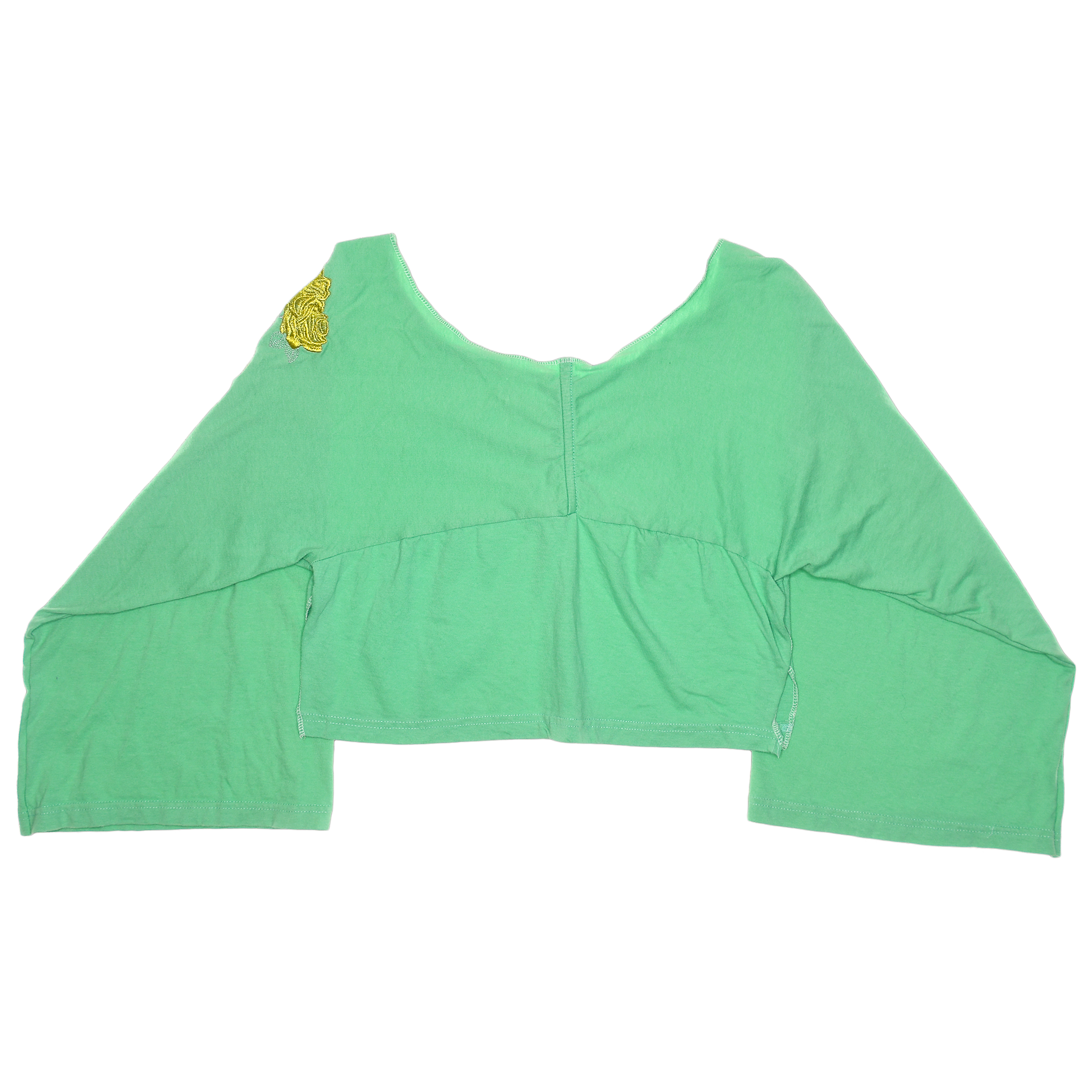 Light Green Reversible Crop Top