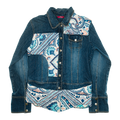 Paisley Patchwork Jean Jacket