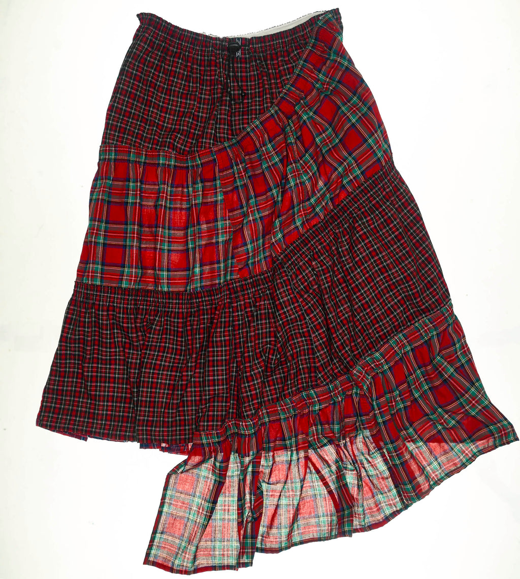 Vibrant Reds Boxer Skirt