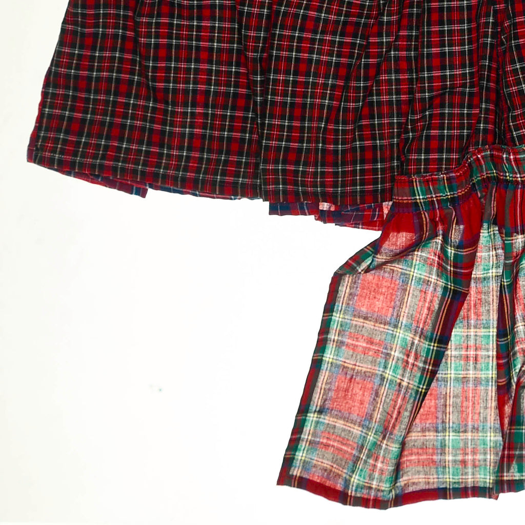 Vibrant Reds Boxer Skirt