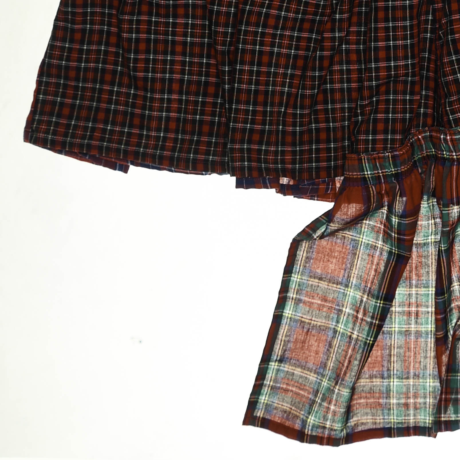 Vibrant Reds Boxer Skirt