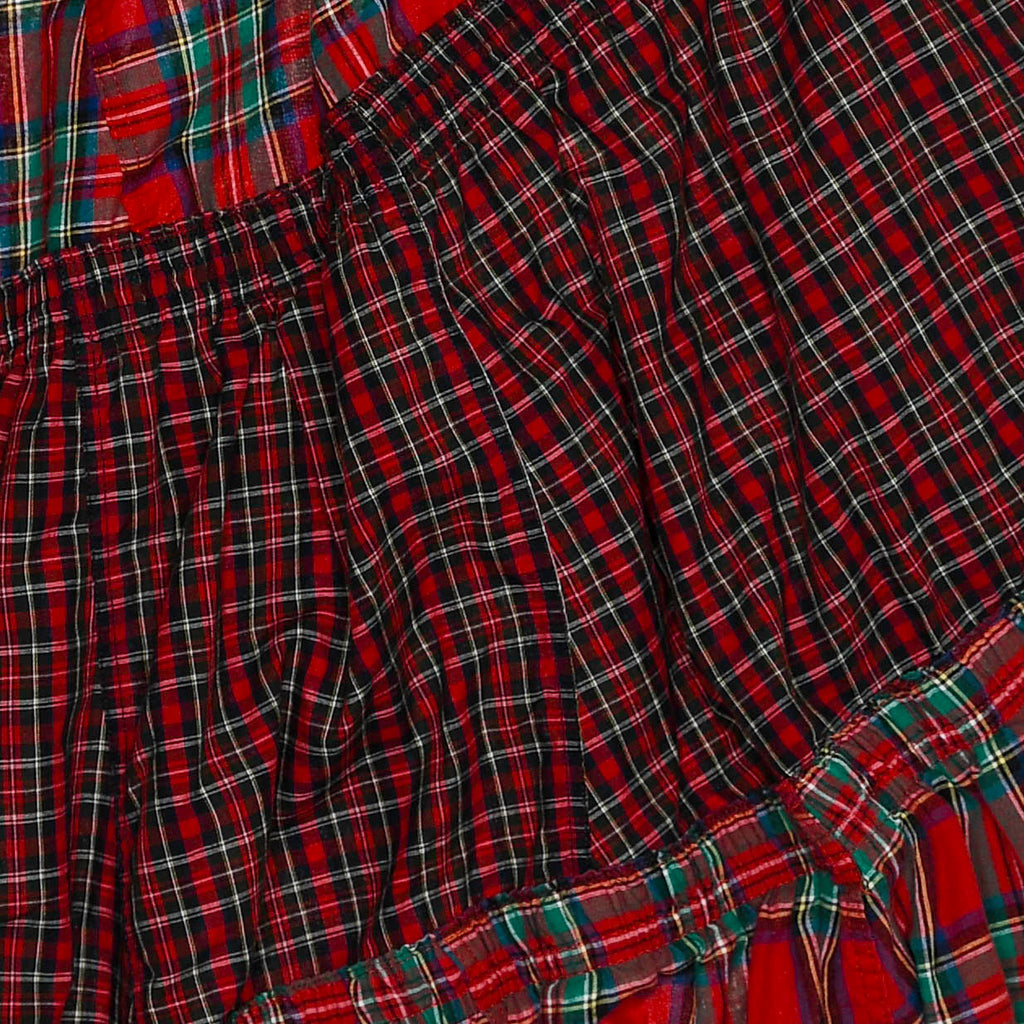 Vibrant Reds Boxer Skirt