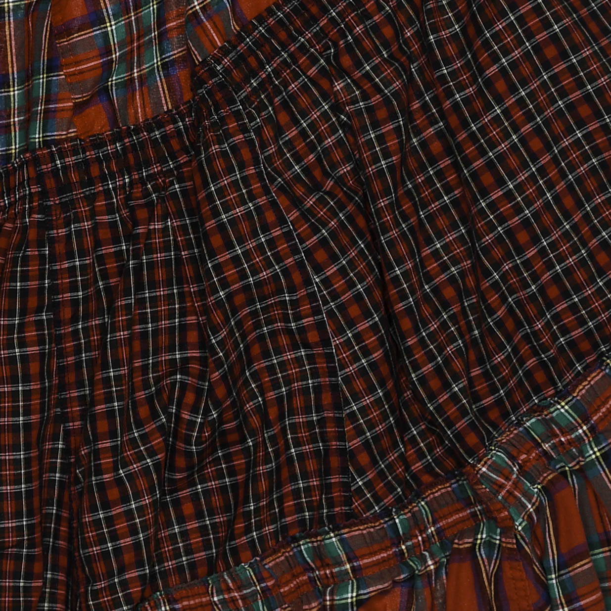 Vibrant Reds Boxer Skirt