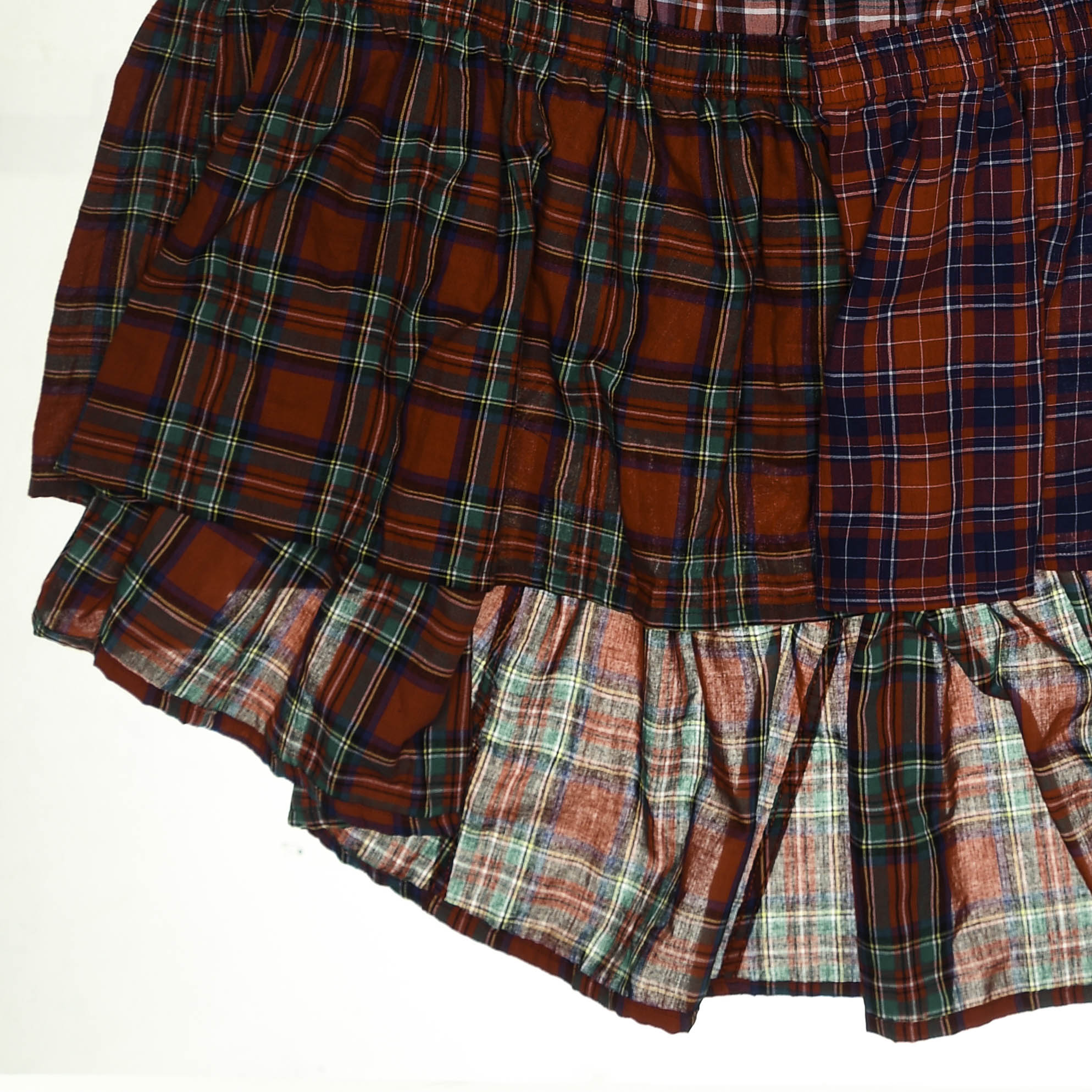 Vibrant Reds Boxer Skirt