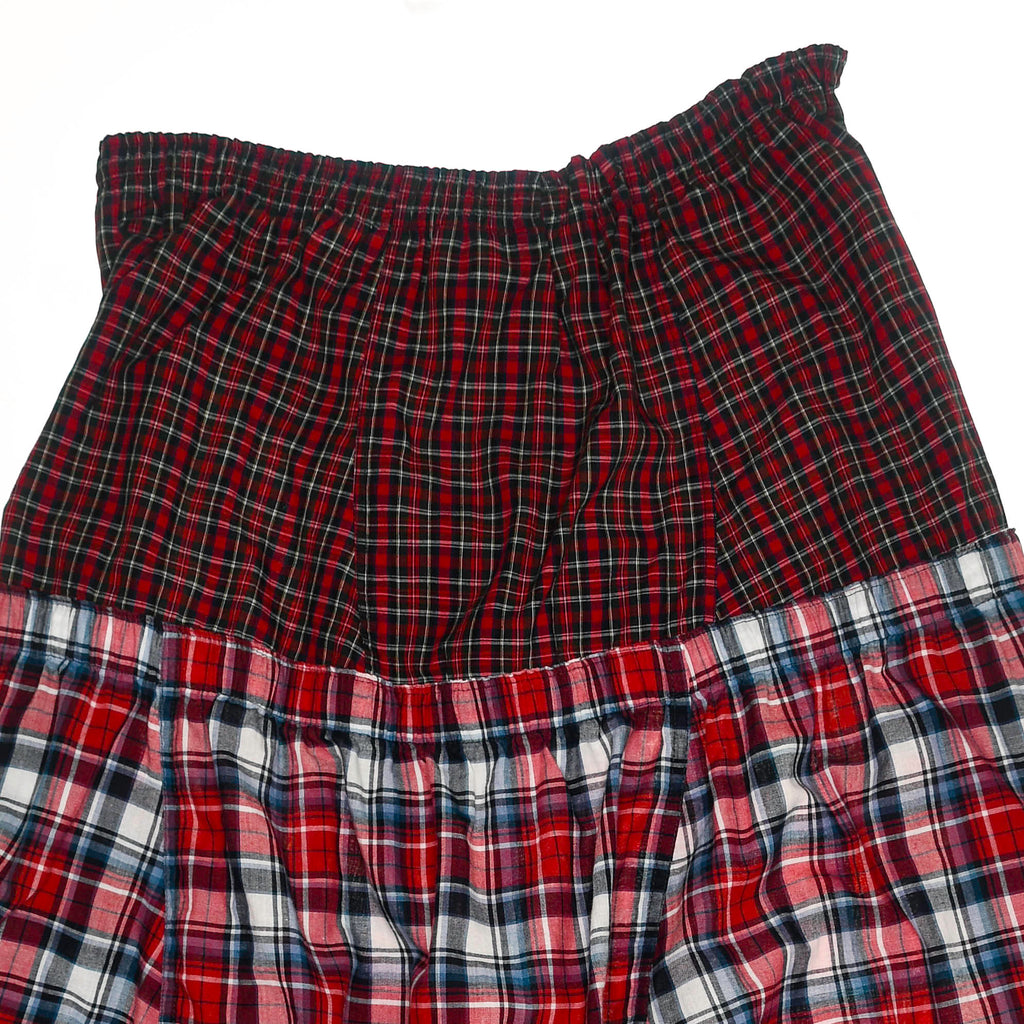 Vibrant Reds Boxer Skirt