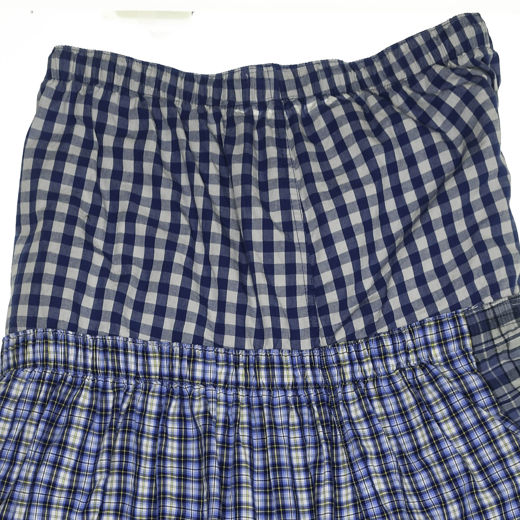 Mix of Blues Boxer Skirt Maxi