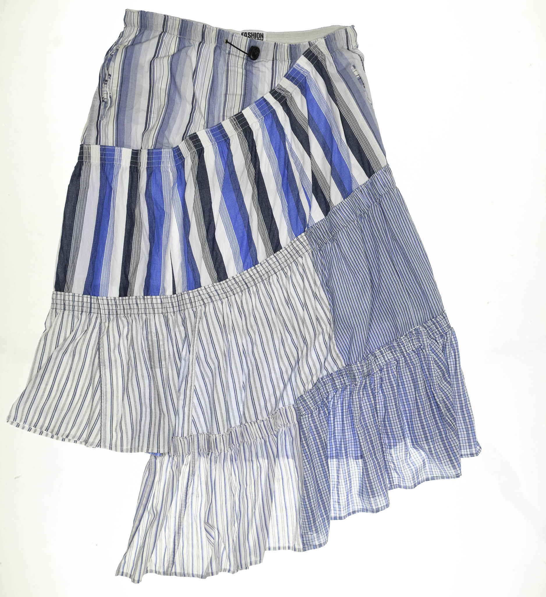Blues Asymmetric Boxer Skirt