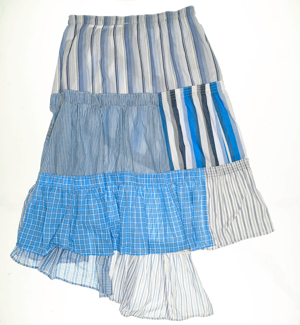 Blues Asymmetric Boxer Skirt
