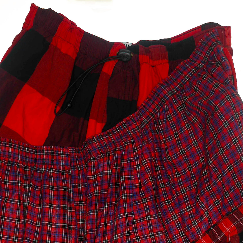 Lumberjack Plaid Boxer Skirt Maxi