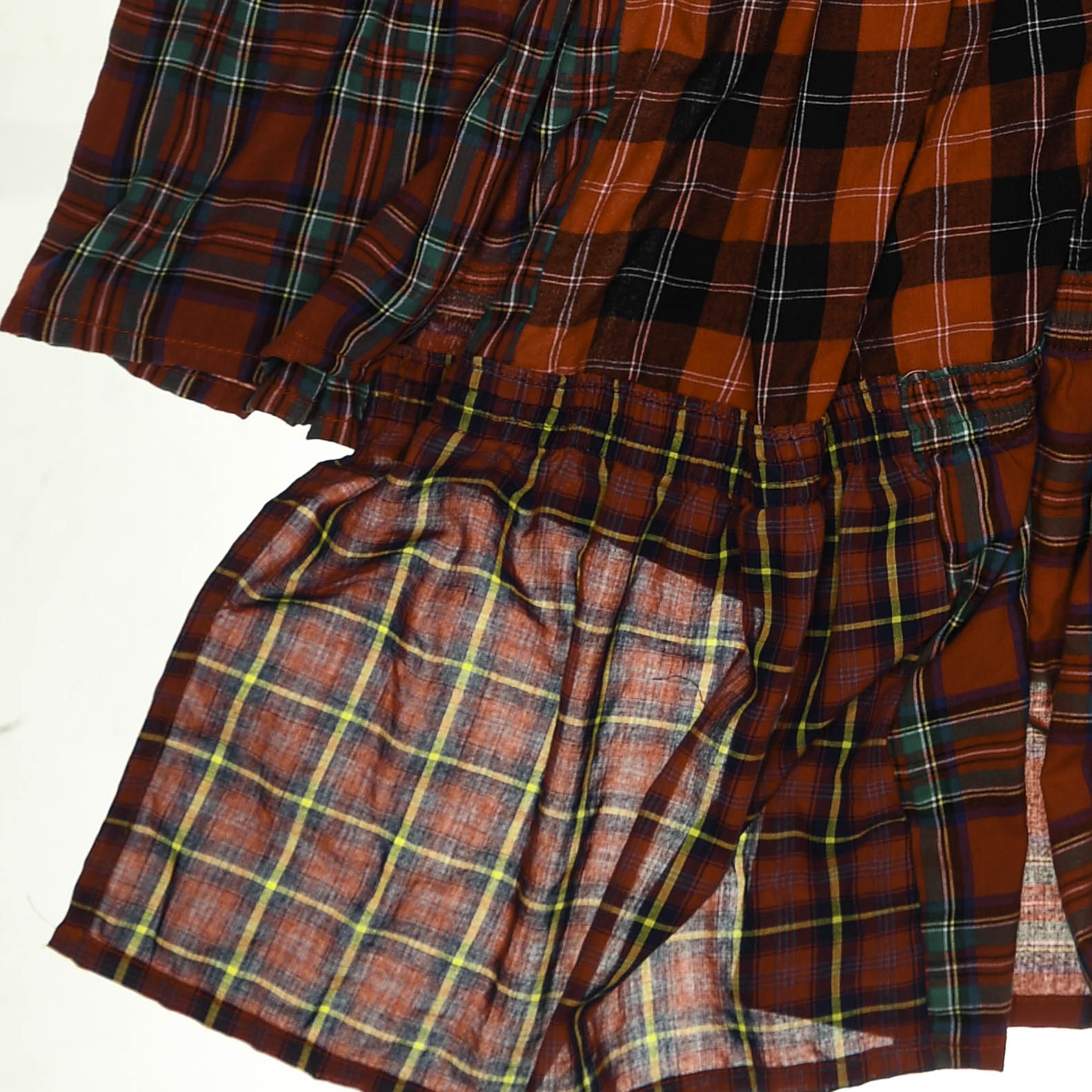 Lumberjack Plaid Boxer Skirt Maxi