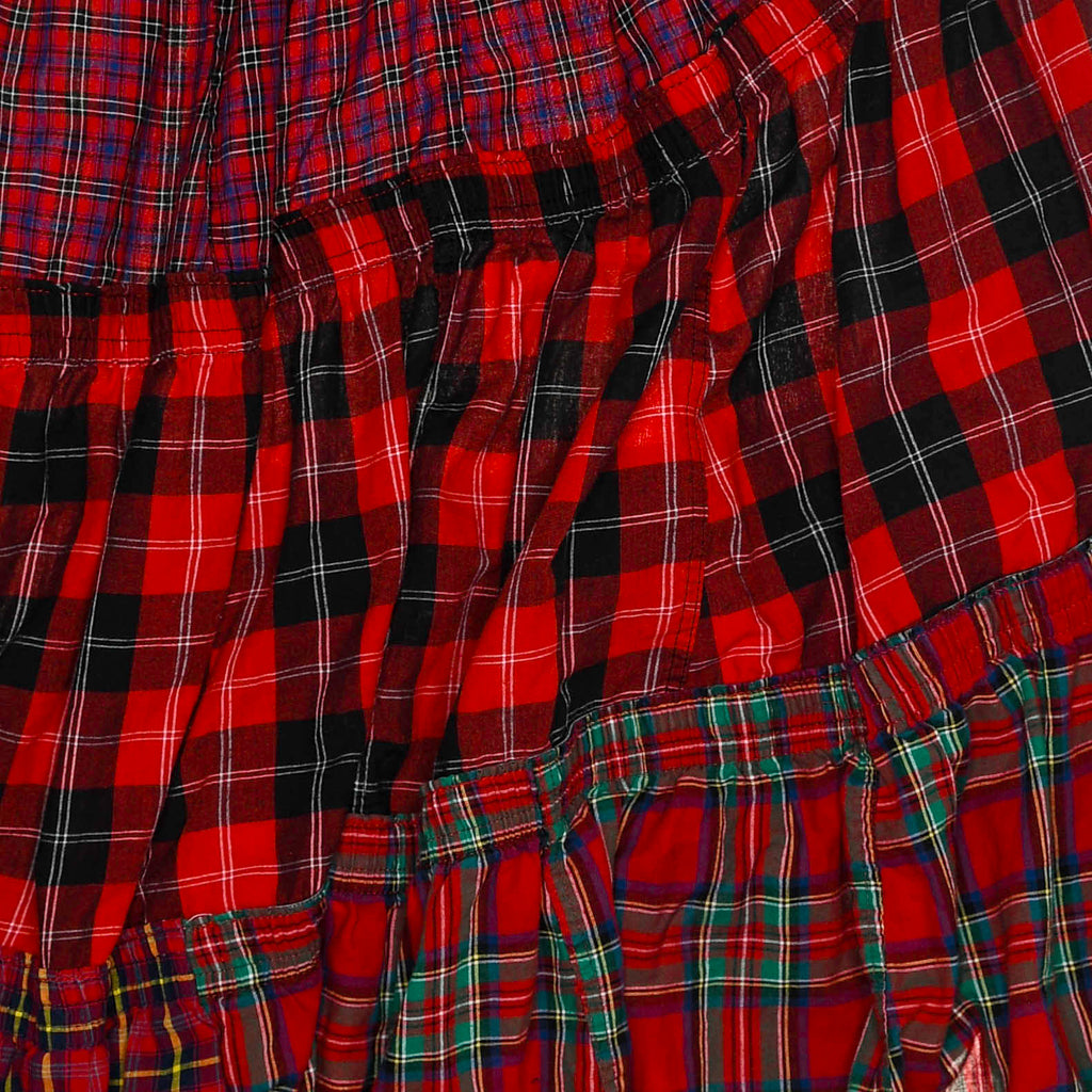 Lumberjack Plaid Boxer Skirt Maxi